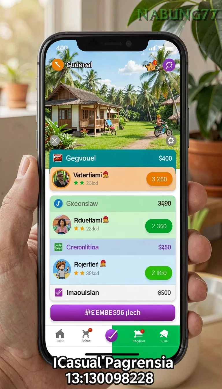 Cuplikan layar PPRRYY — menu navigasi